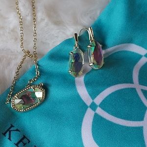 Kendra Scott necklace & earrings